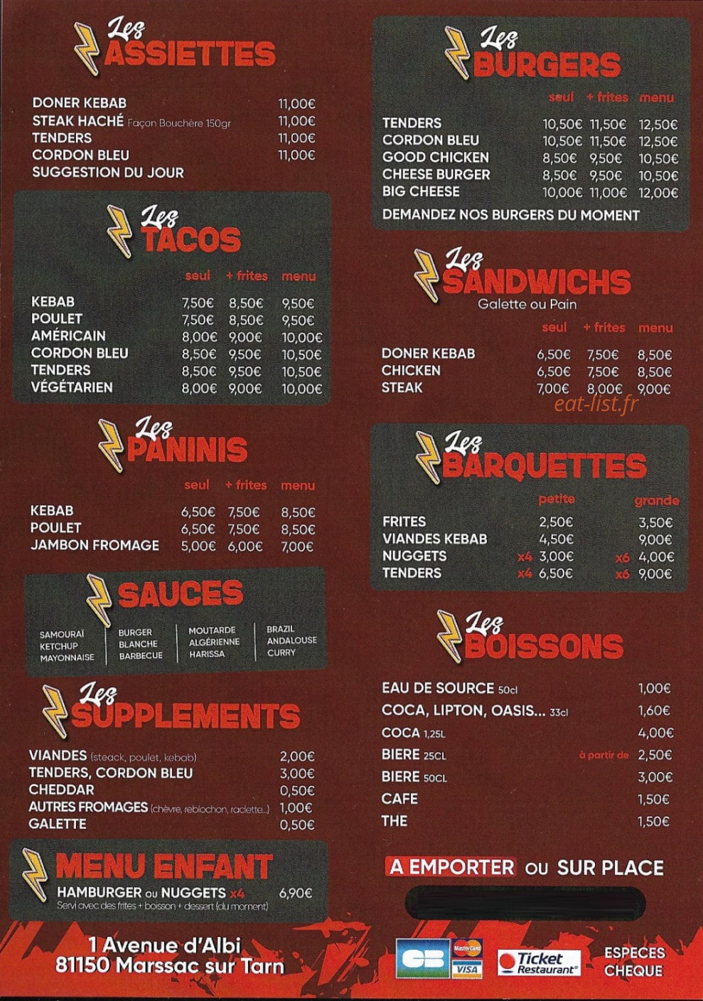 Fast and good — carte page 2