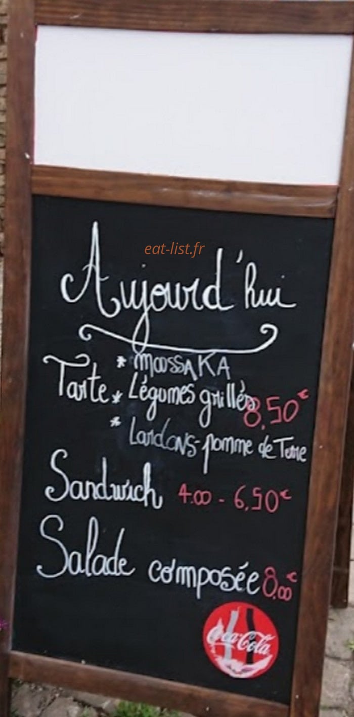 Manufacture Gourmande — carte page 1