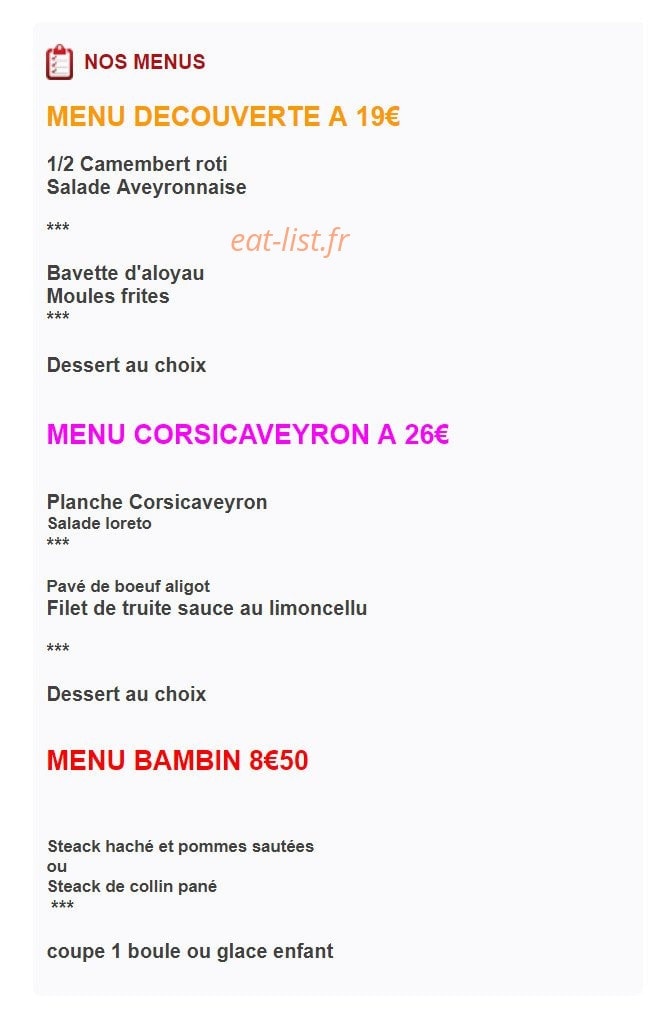 Le CorsicAveyron — carte page 3