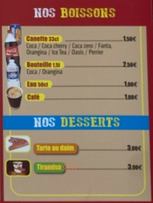 Chez Tonton — carte page 8
