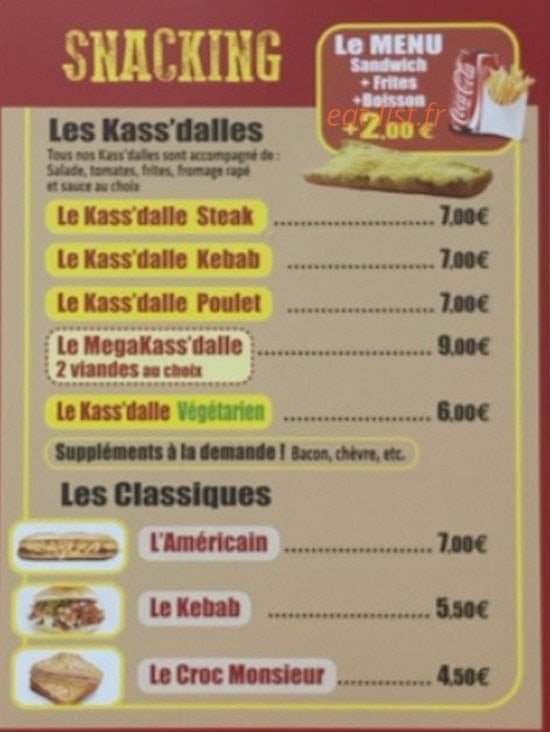 Chez Tonton — carte page 4