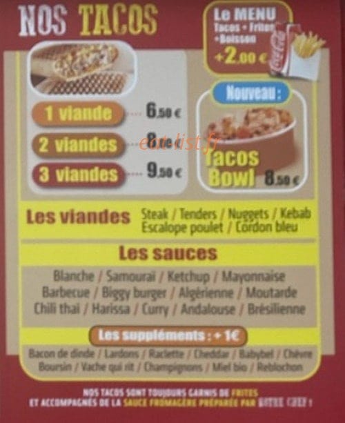 Chez Tonton — carte page 2