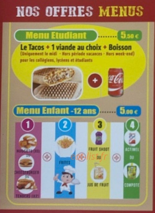 Chez Tonton — carte page 6