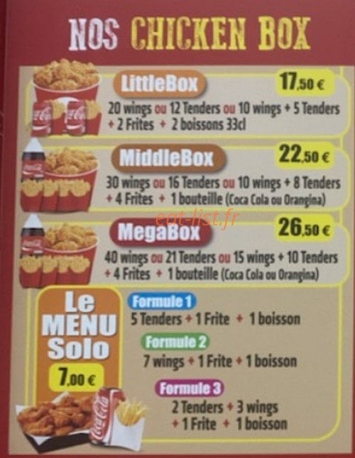 Chez Tonton — carte page 3
