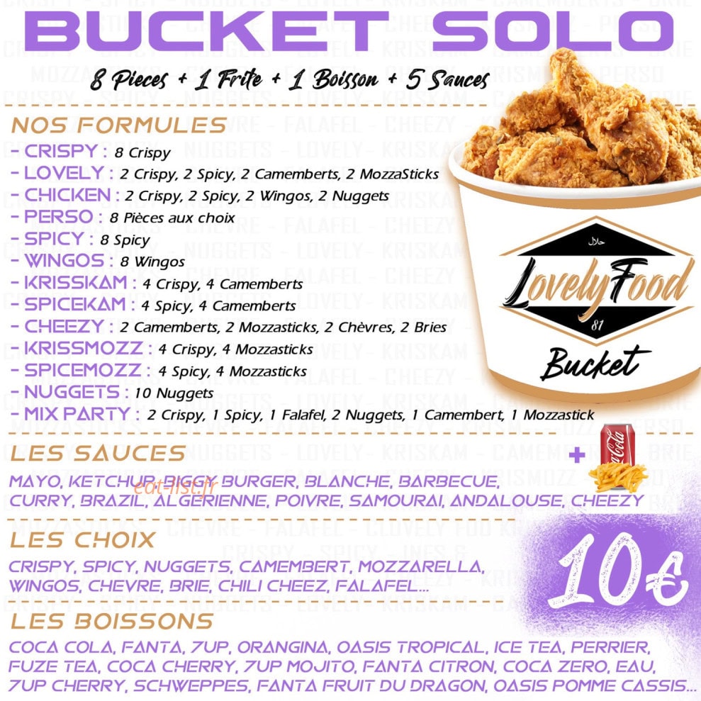 Lovely Food 81 — carte page 5