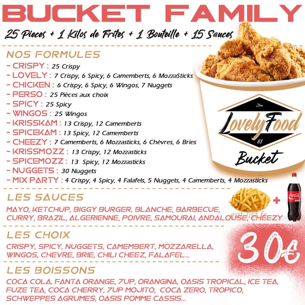 Lovely Food 81 — carte page 3