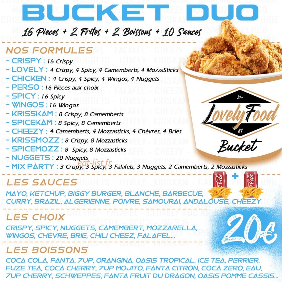 Lovely Food 81 — carte page 4