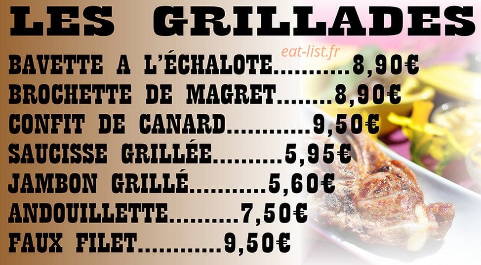 Sud cafet — carte page 6