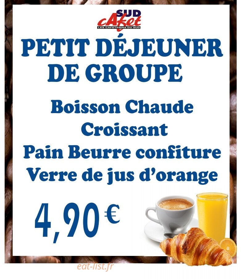 Sud cafet — carte page 7