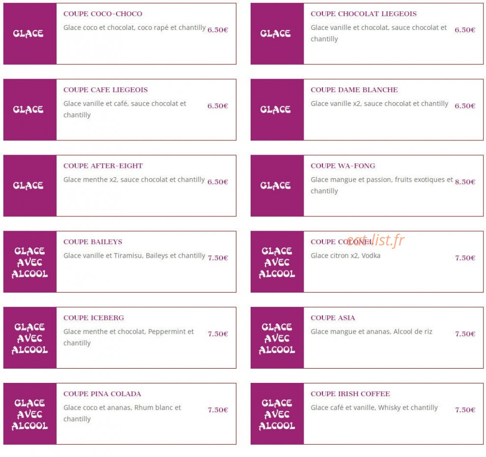 Wa Fong — carte page 10
