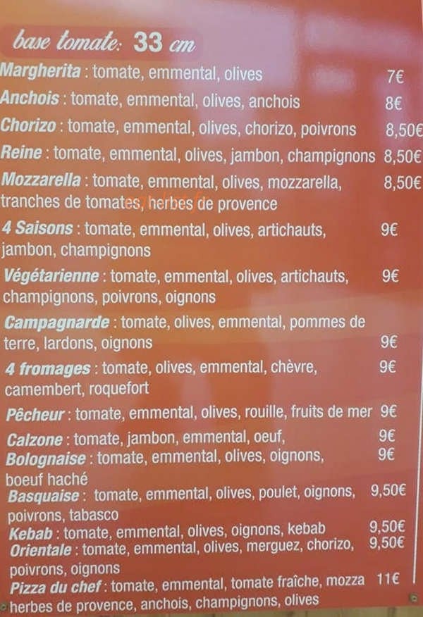 La Savoureuse — carte page 2