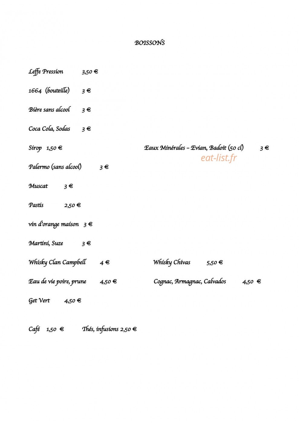 La Voie Gourmande — carte page 7