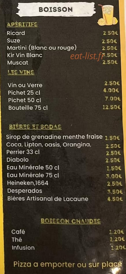 Chez patou — carte page 6