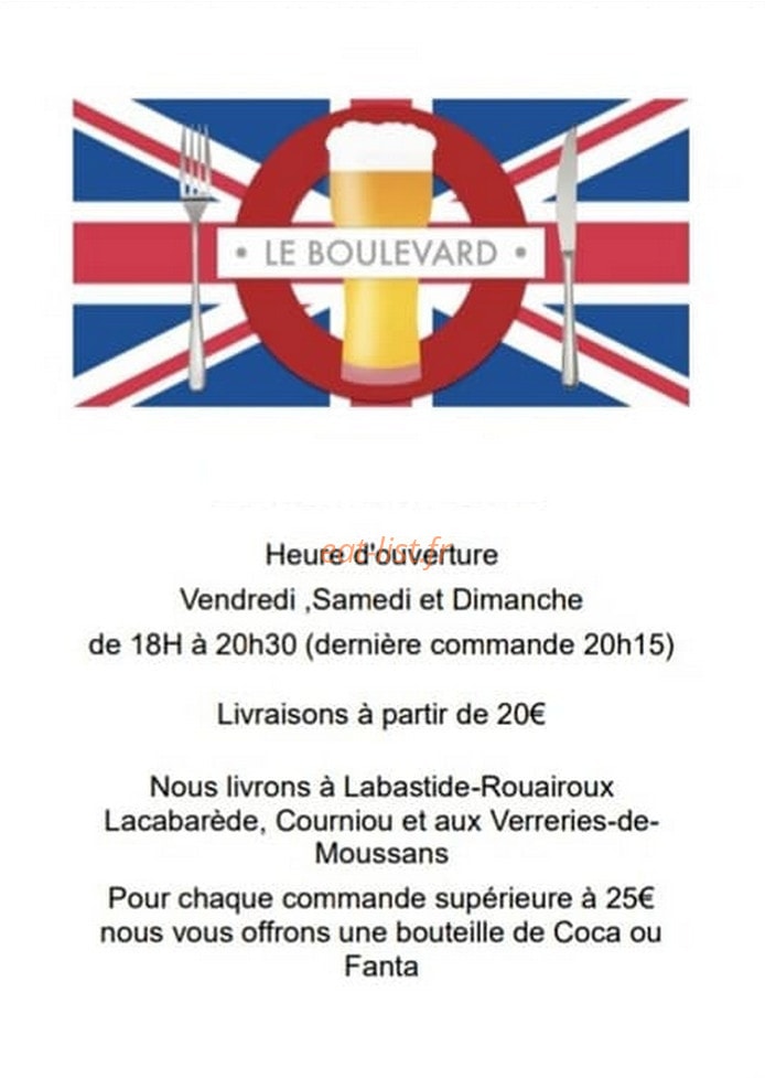 Le Boulevard — carte page 1