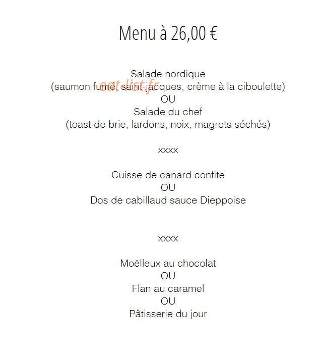 Chez Pito — carte page 3