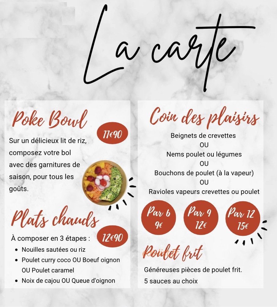 Hello Sushi — carte page 1
