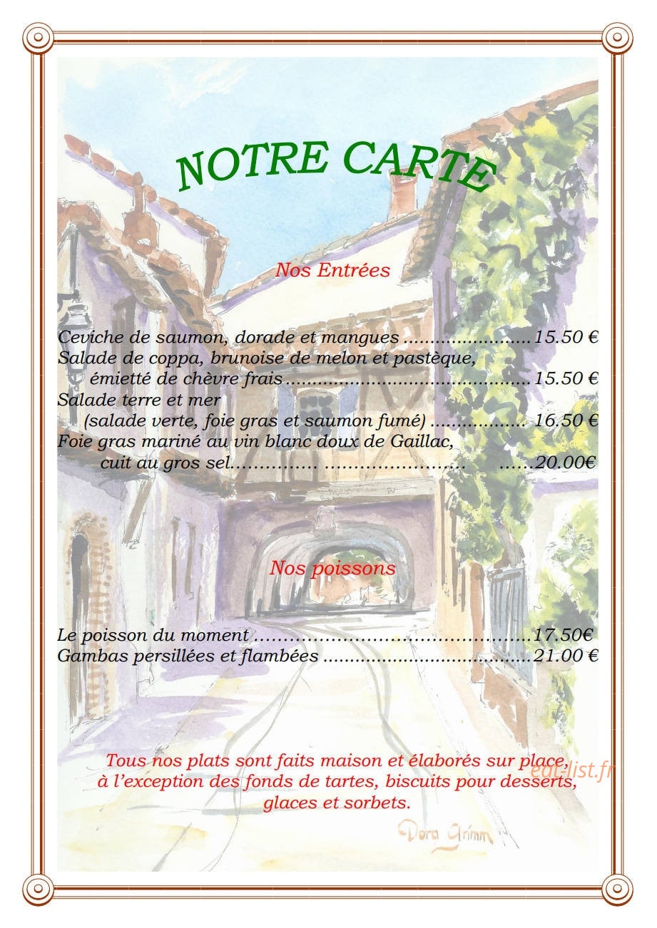 Le Romuald — carte page 1