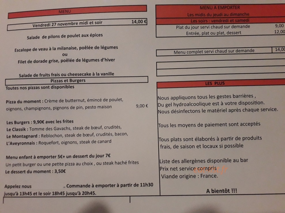 Lo Cantamèrle — carte page 1