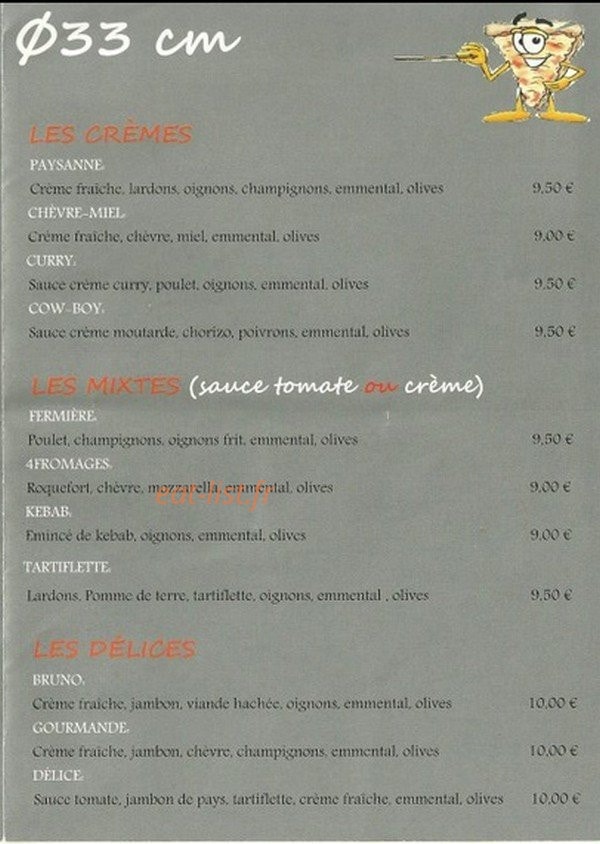 Proxi Pizza — carte page 3