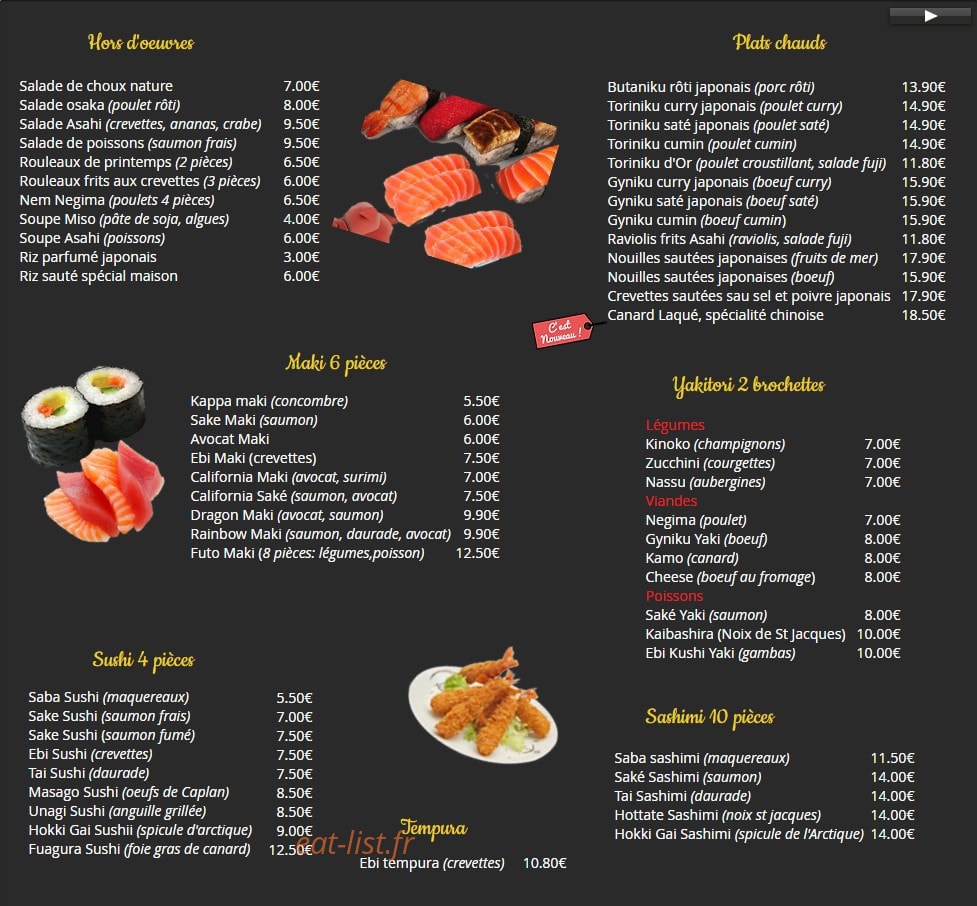 Asahi — carte page 2