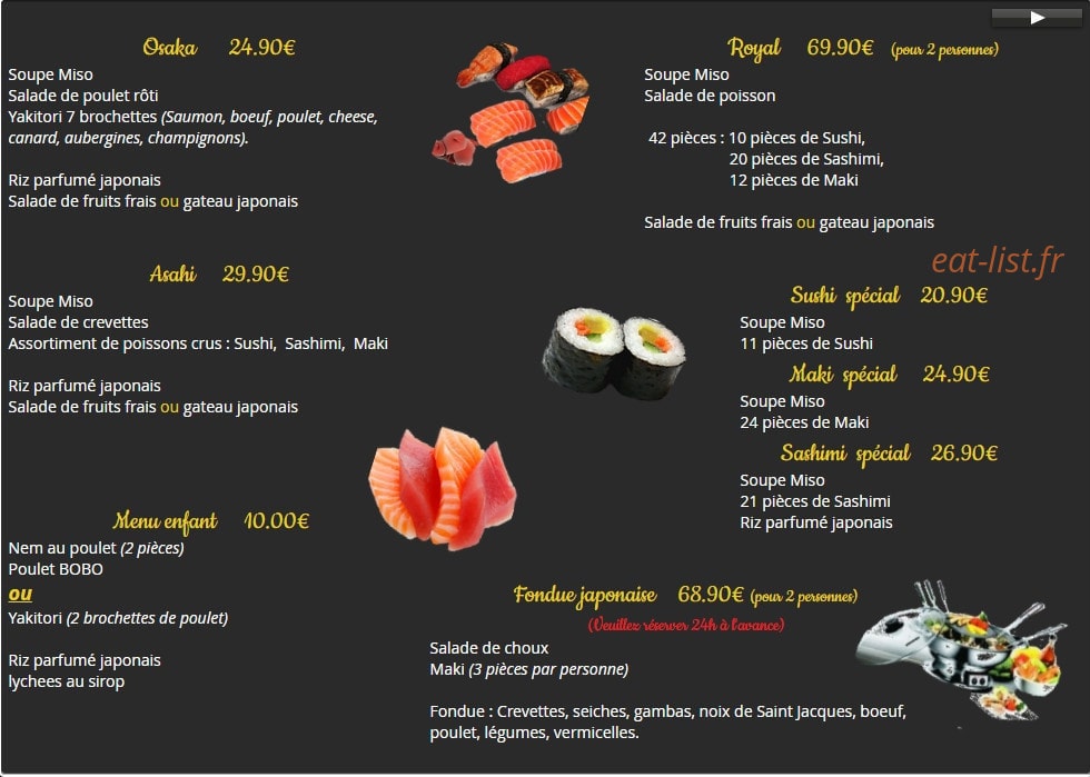 Asahi — carte page 1