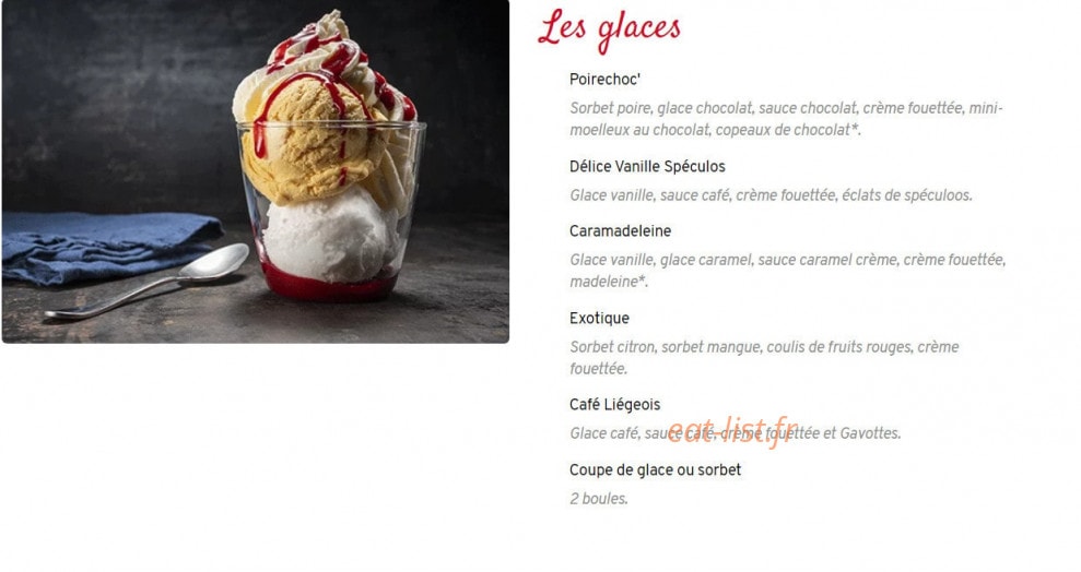Courtepaille — carte page 6