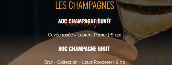 Restaurant d'En Fargou — carte page 9