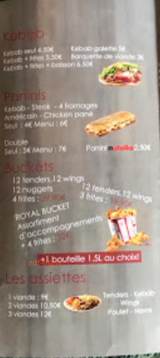 B.Burger — carte page 3