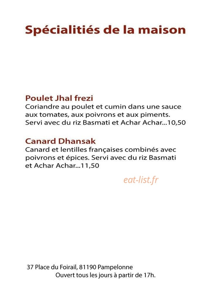 Le Caff — carte page 3