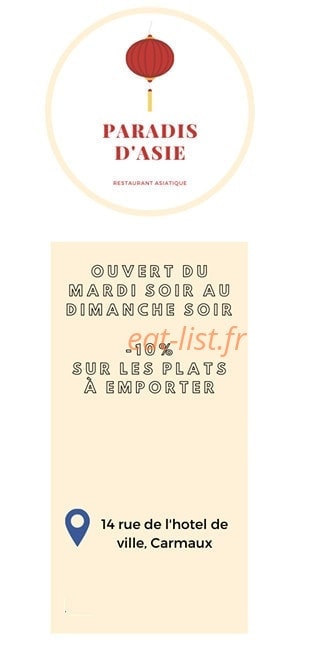 Paradis d’asie — carte page 1