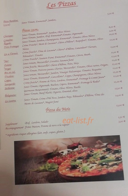 O d'Tour — carte page 1