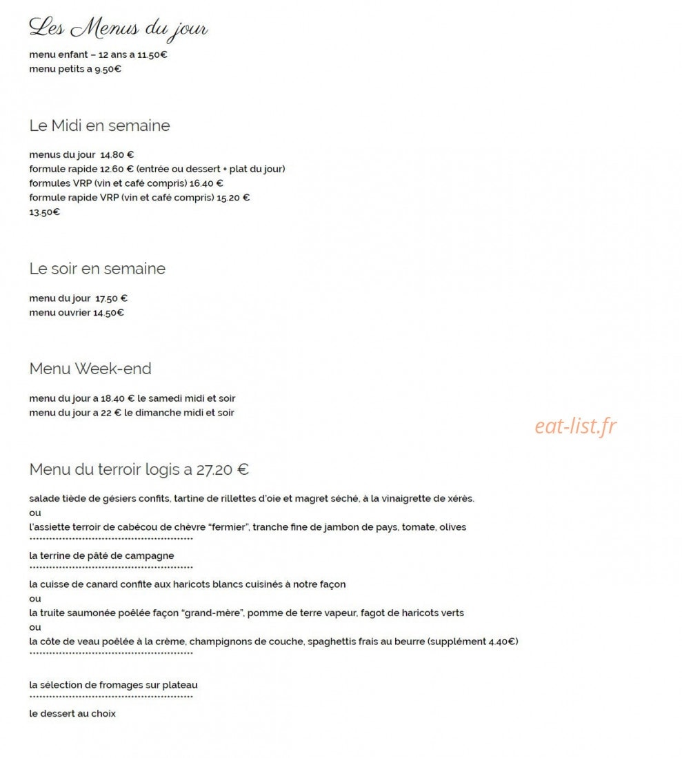 La Bombardiere — carte page 1