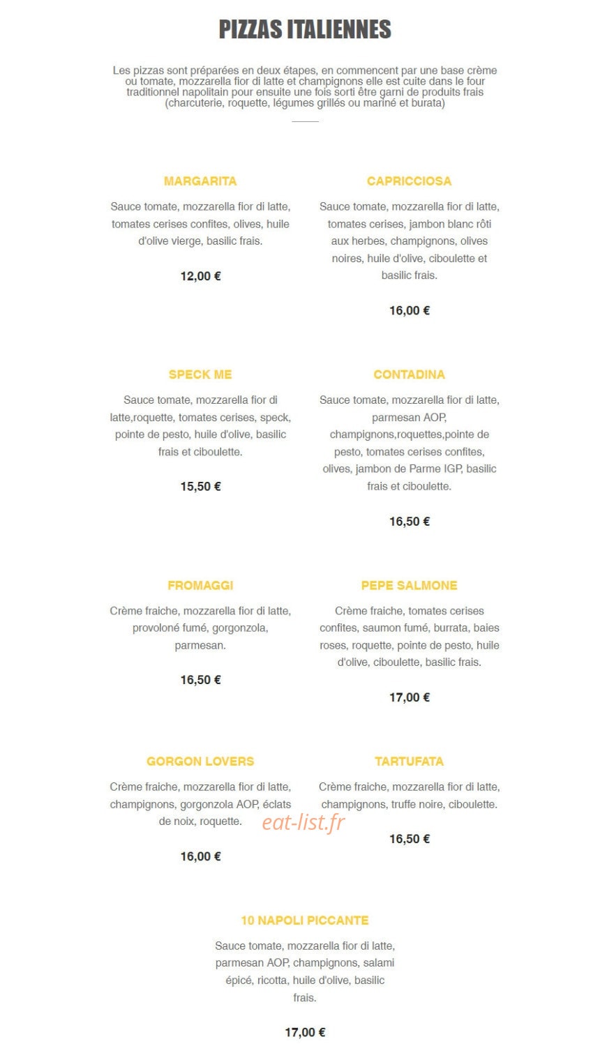 Mozzo — carte page 2