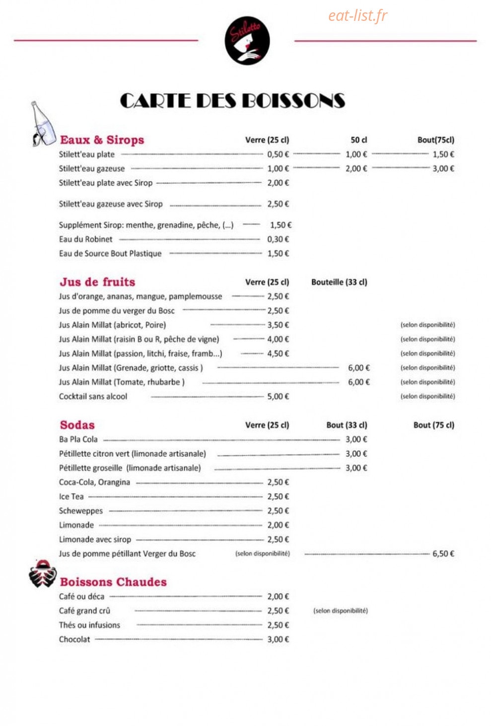 Stiletto — carte page 2