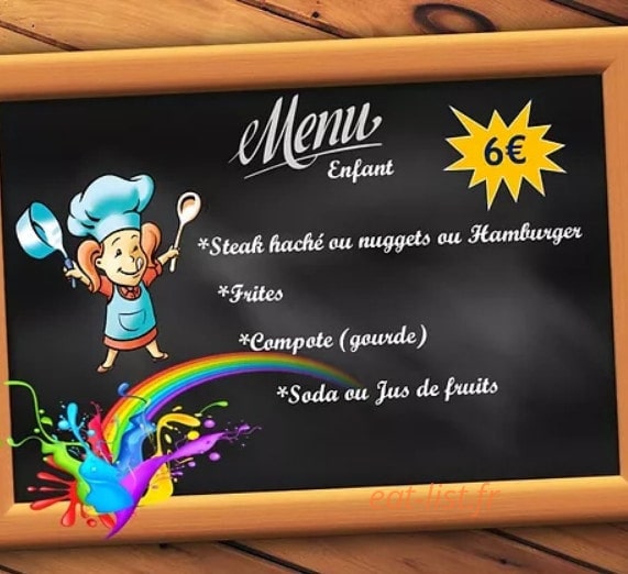 La Terrasse des Saveurs — carte page 3
