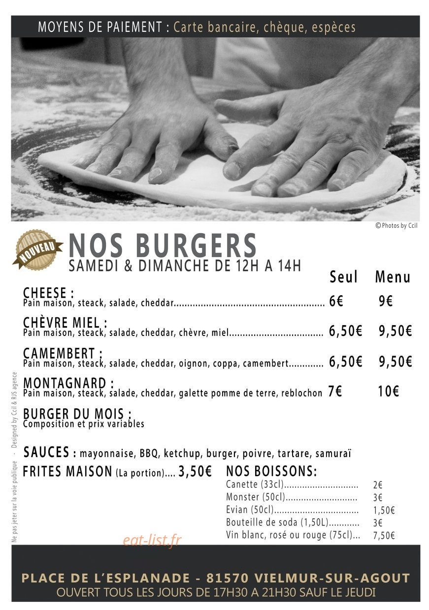 Pizza Marcou — carte page 3