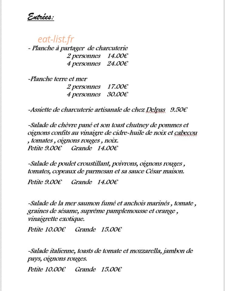 L'instant — carte page 1
