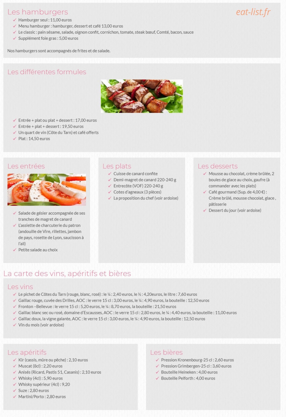 Le Soualou — carte page 2