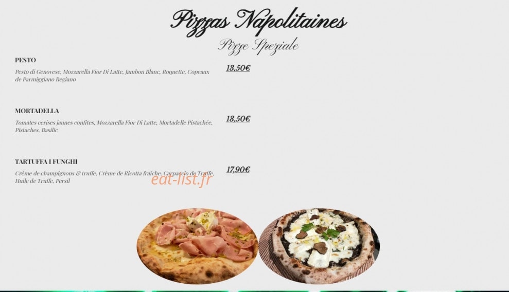 Napolitana — carte page 3
