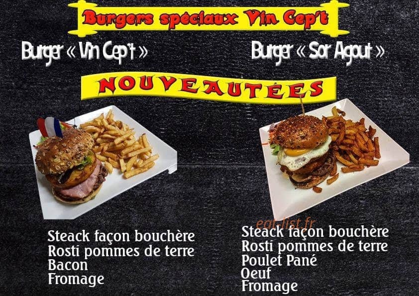 Vin Cep't — carte page 2
