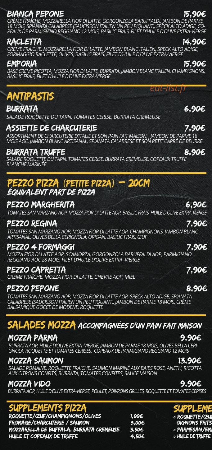 Chez Pepone — carte page 4