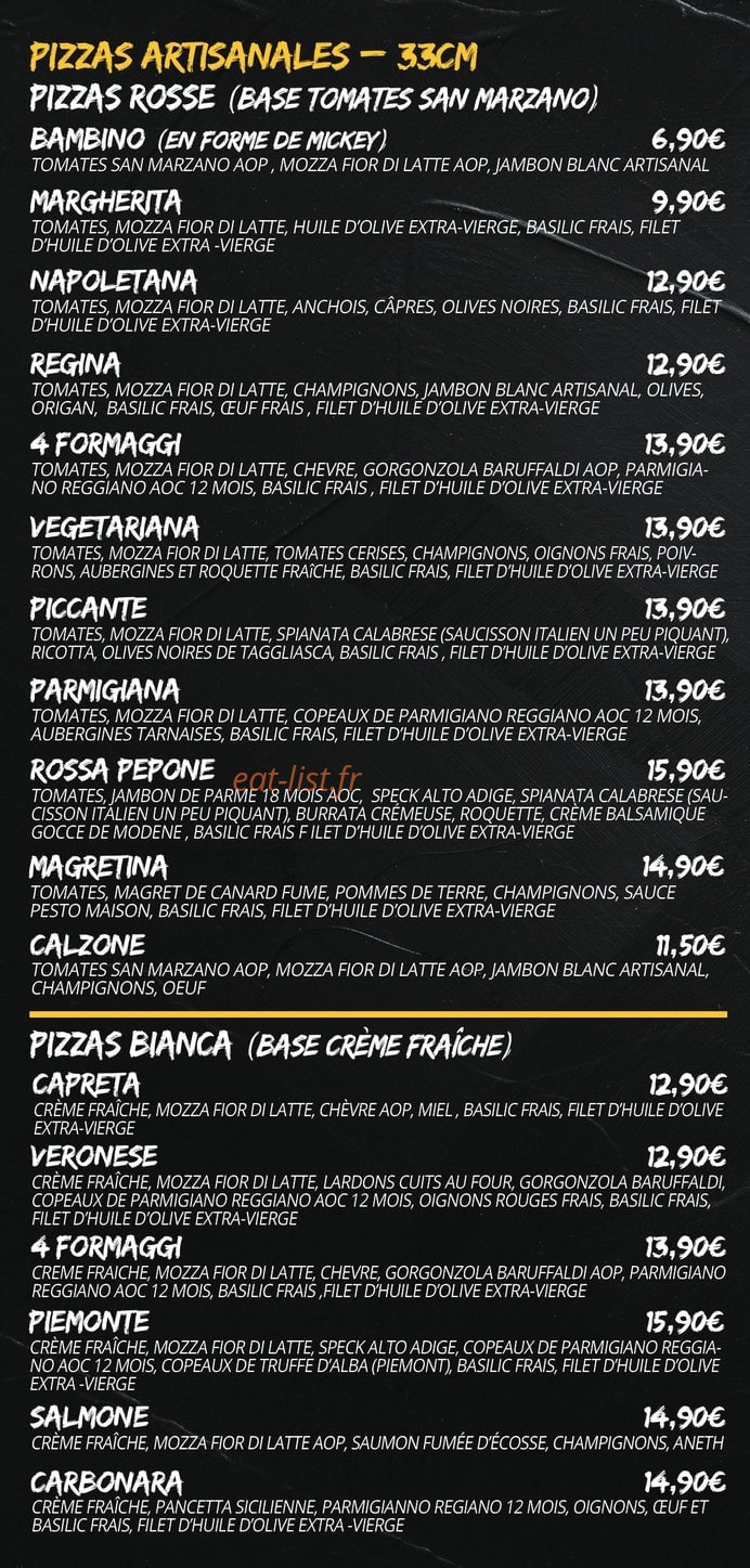 Chez Pepone — carte page 3