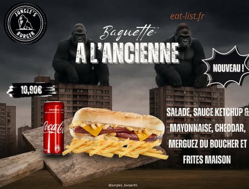 Jungles Burger — carte page 3