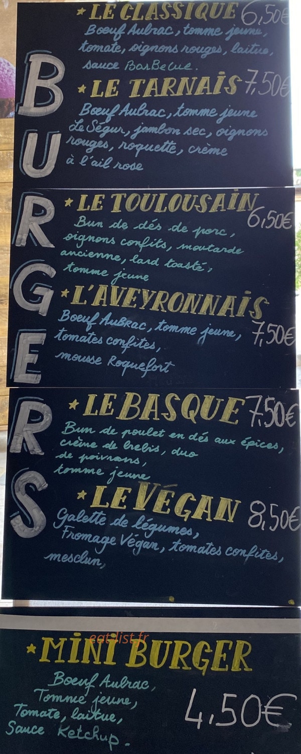 La Bouche Rit — carte page 1