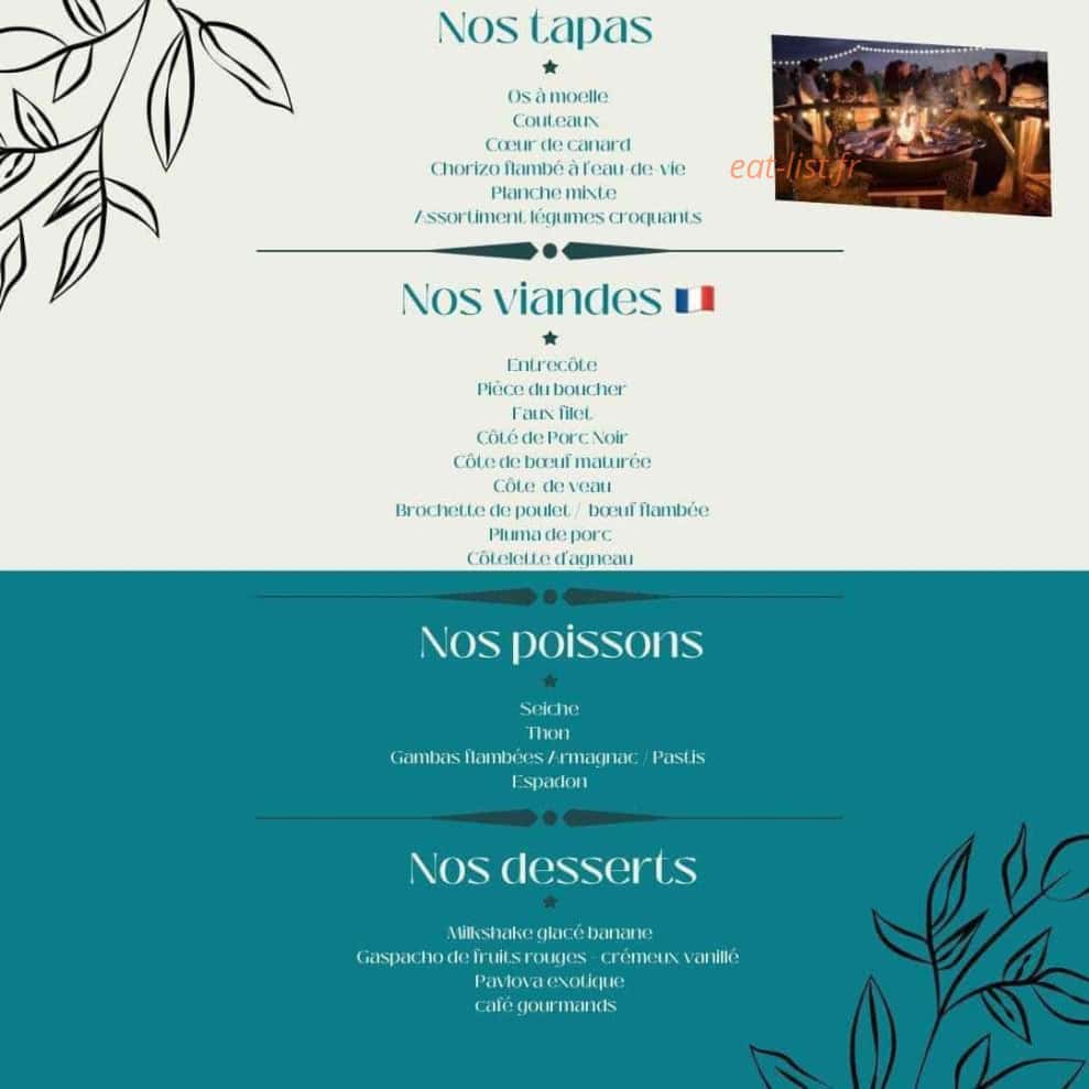 La planque des bons vivants — carte page 1