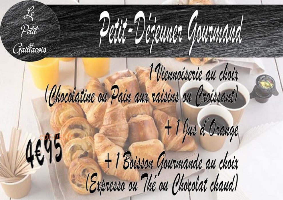 Le Petit Gaillacois — carte page 1