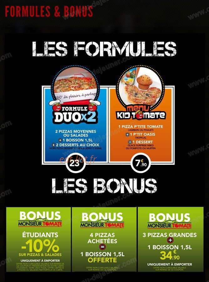 Monsieur Tomate — carte page 7