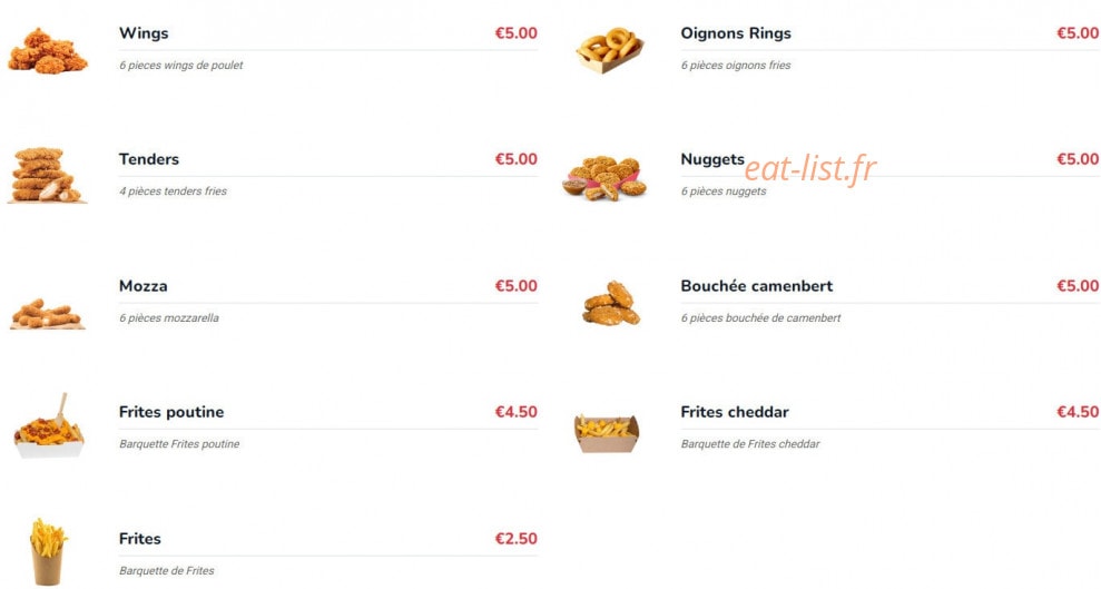 My Naan & Tacos — carte page 2