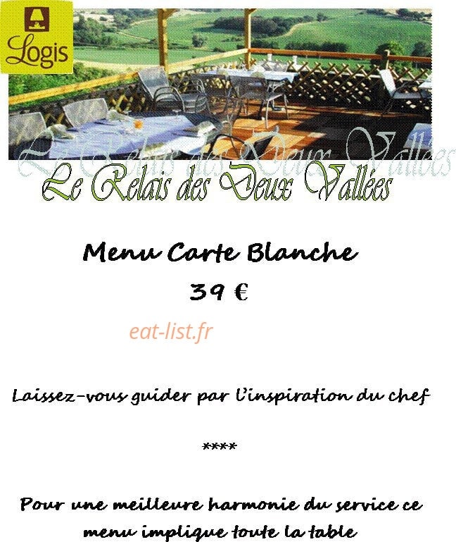 Le Relais Des Deux Vallees — carte page 2
