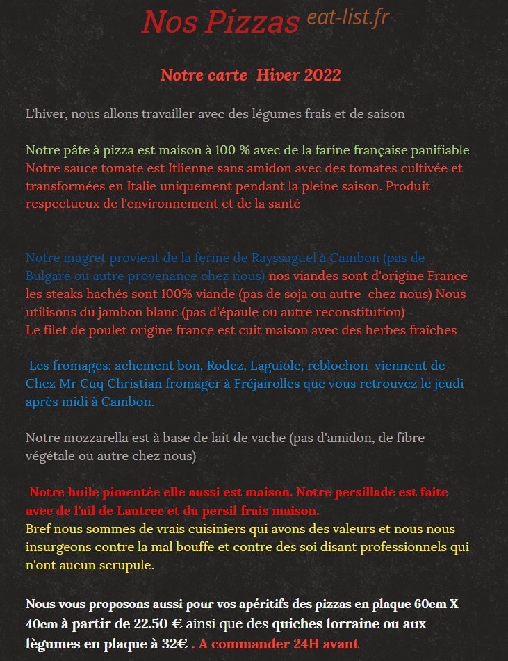 La Grignotte Cambon — carte page 3